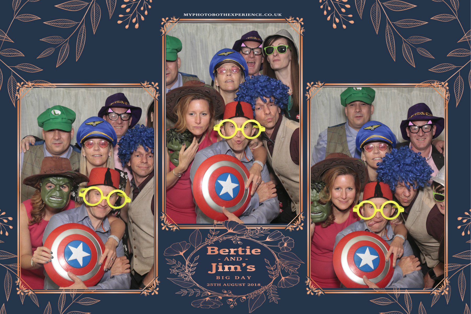 Claire & Jim's Reception | View more photos from the event at gallery.myphotoboothexperience.co.uk/u/MyPhotoBoothExperienceLtd/Claire-Jims-Reception